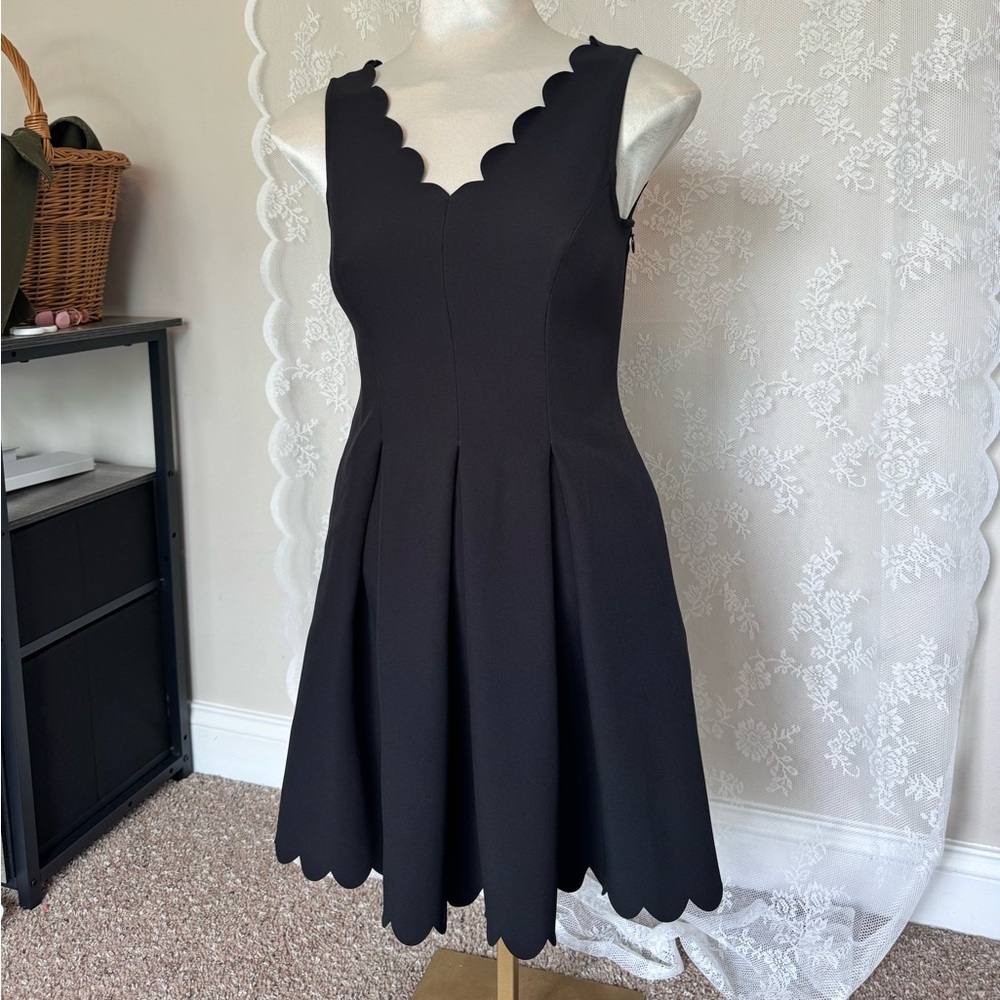 Banana Republic Black Fit and Flare Mini Dress